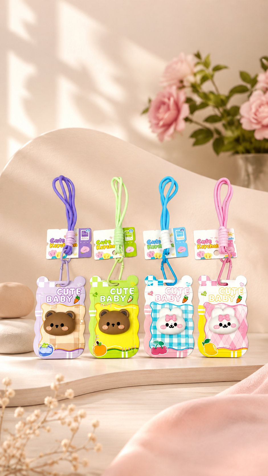 چارم بگ جاکارتی عروسکی فانتزی برجسته وارداتی